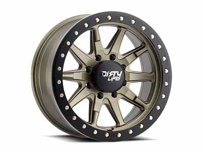 Dirty Life Race Wheels 9304-2970MGD DT-2 9304 Satin Gold 20X9 8-170 0mm 130.8mm / Dirty Life Race Wheels 9304-2970MGD 20-Inch Wheel