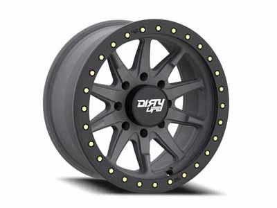 Dirty Life Race Wheels 9304-7973MGT12 DT-2 9304 Satin Gunmetal 17X9 5-127 -12mm 78.1mm / Dirty Life Race Wheels 9304-7973MGT12 17" Wheel