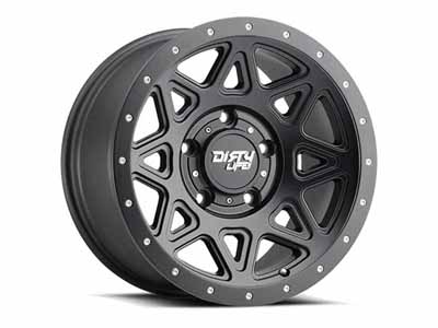 Dirty Life Race Wheels 9305-6832MB0 Theory 9305 Satin Black 16X8 6-120 0mm 66.9mm / Dirty Life Race Wheels 9305-6832MB0 16-Inch Wheel