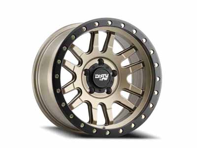 Dirty Life Race Wheels 9309-7973MGD12 Canyon Pro 9309 Satin Gold 17X9 5-127 -12mm 71.5mm / Dirty Life Race Wheels 9309-7973MGD12 17" Wheel