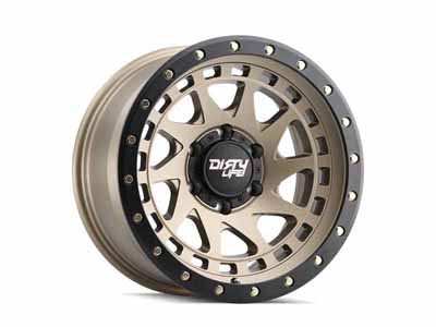 Dirty Life Race Wheels 9311-7981MGD12 Enigma Pro 9311 Satin Gold 17X9 8-165.1 -12mm 130.8mm / Dirty Life Race Wheels 9311-7981MGD12 17" Wheel