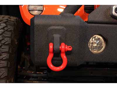 Fishbone Offroad FB21038 D Ring 3/4-Inch Red 2 Piece Set / Fishbone Offroad FB21038 D Ring Shackle