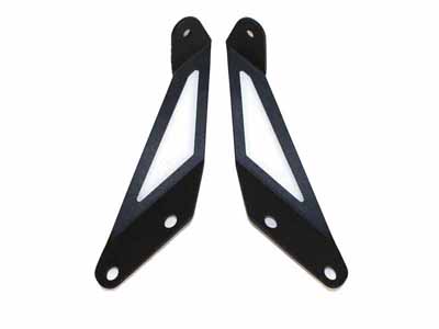 Fishbone Offroad FB21066 Jeep JK Hood Light Mount Brackets 2007-2018 Wrangler JK / Fishbone Offroad FB21066 Light Mount Bracket