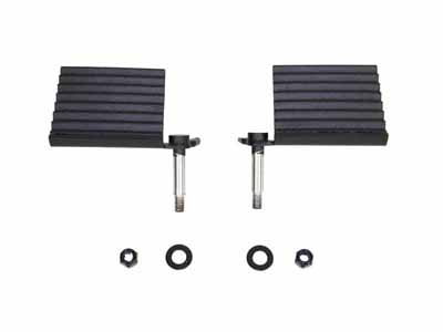 Fishbone Offroad FB21078 Jeep-Foot Peg Set 1976-2006 CJ YJ Wrangler TJ Gloss Black / Fishbone Offroad FB21078 Foot Pegs