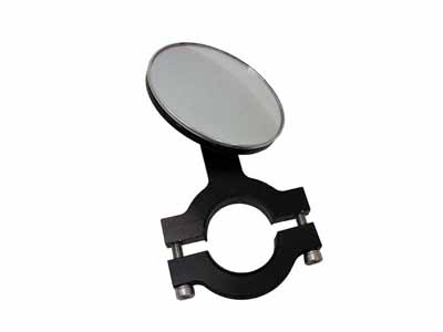 Fishbone Offroad FB21114 Tube Door Mirror Billet Aluminum Black Powdercoat / Fishbone Offroad FB21114 Door Mirror