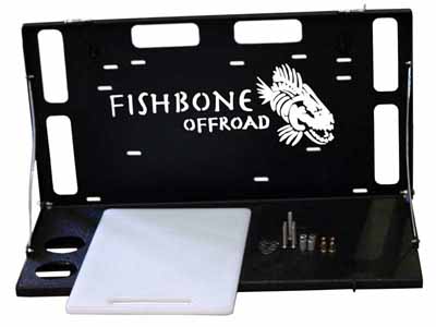 Fishbone Offroad FB21358 Tailgate Table for 2007-Up Jeep Wrangler Ford Bronco 6th Gen / Fishbone Offroad FB21358 Tailgate Table