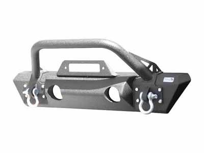 Fishbone Offroad FB22178 Black Powdercoat Front Winch Bumper for 2018-Up Wrangler JL/Gladiator JT / Fishbone Offroad FB22178 Front Winch Bumper