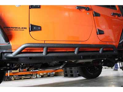 Fishbone Offroad FB23008 Jeep JK Rock Sliders 2 Door 2007-2018 Wrangler JK Unlimited Black Steel / Fishbone Offroad FB23008 Rock Sliders