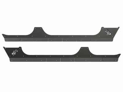 Fishbone Offroad FB23180 Wrangler Armor Panels for 2018-Up Wrangler JL 4DR / Fishbone Offroad FB23180 Side Steps