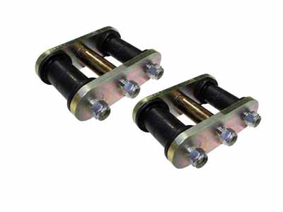 Fishbone Offroad FB27221 Front or Rear Greaseable Shackles For 1987-1995 Jeep YJ Wrangler / Fishbone Offroad FB27221 Leaf Spring Shackle