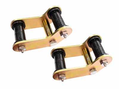 Fishbone Offroad FB27251 Jeep YJ Rear Greaseable Boomerang Shackles / Fishbone Offroad FB27251 Leaf Spring Shackle