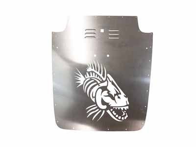 Fishbone Offroad FB31125 Jeep TJ Hood Louver Raw Unpainted 2003-2006 Wrangler TJ / Fishbone Offroad FB31125 Hood Louver