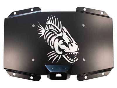 Fishbone Offroad FB31264 Jeep JL Backside Plate 2018-Up Wrangler JL 2 Door / Fishbone Offroad FB31264 TailGate Plate