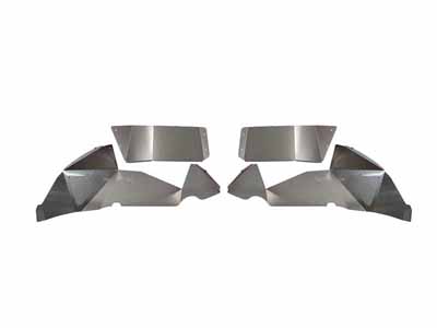 Fishbone Offroad FB33108R Jeep JL Inner Fenders For 2018-Up Wrangler JL Rear Pair Aluminum Raw / Fishbone Offroad FB33108R Fenders