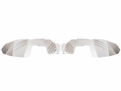 Fishbone Offroad FB33192F Wrangler/Gladiator Front Inner Fenders For 2018-Up Wrangler/Gladiator Raw / Fishbone Offroad FB33192F Inner Fender Kit
