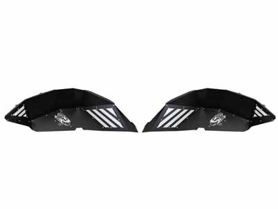Fishbone Offroad FB33193R Wrangler Rear Inner Fenders For 2018-Up Wrangler Black Powdercoat / Fishbone Offroad FB33193R Inner Fender Kit