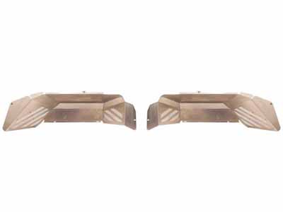 Fishbone Offroad FB33210R Jeep Gladiator Inner Fenders Rear Raw Aluminum For 2020-Up Gladiator / Fishbone Offroad FB33210R Inner Fender Kit