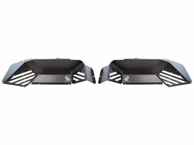 Fishbone Offroad FB33211R Gladiator Rear JT Black Aluminum Inner Fenders For 2020 Pres Gladiator JT / Fishbone Offroad FB33211R Inner Fender Kit
