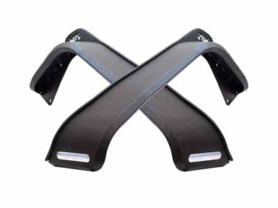 Fishbone Offroad FB33455F Aluminum Elite Front Fenders 2018-Up Jeep Wrangler & Gladiator JT / Fishbone Offroad FB33455F Fenders