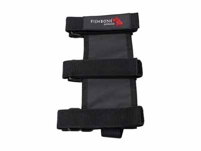 Fishbone Offroad FB55154 Fire Extinguisher Holder for Padded Roll Bar Black / Fishbone Offroad FB55154 Fire Extinguisher Mount