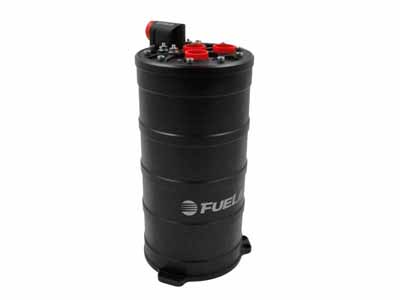 Fuelab 60712 Dual 340lph E85 Pump Fuel Surge Tank System 290mm Tall / Fuelab 60712 Fuel Tank