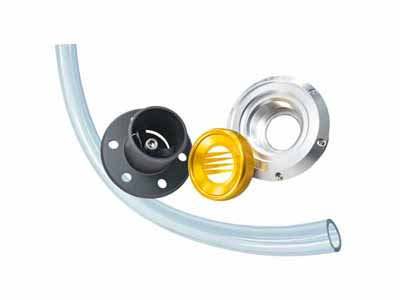 Fuelab 63712 Remote Fuel Filler Kit w/ Cap; Hose Included 3-feet / Fuelab 63712 Fuel Tank