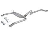 Flowmaster 17143 American Thunder Cat-Back 2.5" Dual Outlet / Flowmaster 17143 Stainless Steel Cat-Back Exhaust
