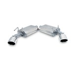 Gibson 620001 Stainless Axle Back Exhaust With 4-inch Stainless Tips 2010-2013 Camaro V6 / Gibson 620001 Cat-Back Exhaust System