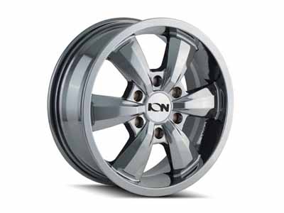 ION Wheels 102-8830P2D 102 CH 18x8 Chrome Chrome 5 On 130 Bolt Pattern 50 Offset / ION Wheels 102-8830P2D 18-Inch Wheel