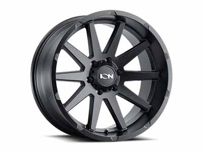 ION Wheels 143-7981MB 143 MB 17x9 Matte Black 8 On 165.1 Bolt Pattern -12 Offset / ION Wheels 143-7981MB 17-Inch Wheel