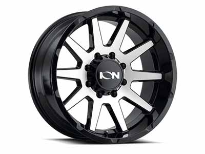 ION Wheels 143-7983BM 143 GBM 17x9 Machined Face Gloss Black 6 On 139.7 Bolt Pattern -12 Offset / ION Wheels 143-7983BM 17-Inch Wheel