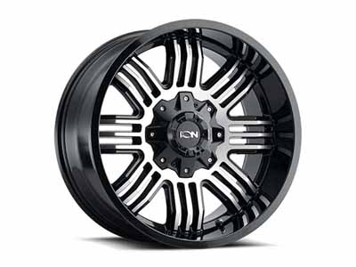 ION Wheels 144-2952B18 144 GB 20x9 Machined Gloss Black 5 On 127/5 On 139.7 Bolt Pattern 18 Offset / ION Wheels 144-2952B18 20-Inch Wheel