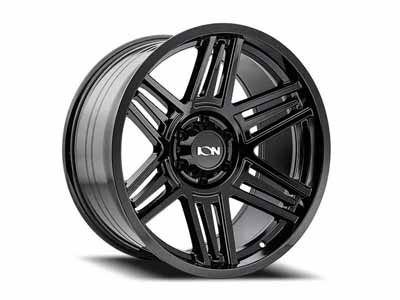 ION Wheels 147-7978GB0 147 GB 17x9 Gloss Black 8 On 180 Bolt Pattern 0 Offset / ION Wheels 147-7978GB0 17-Inch Wheel