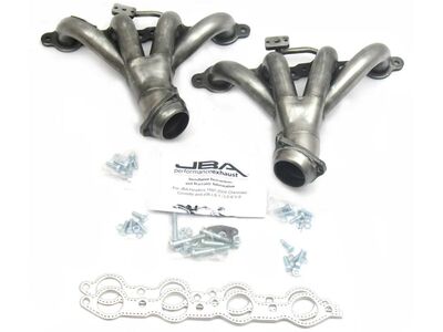 JBA 1817S-5 1-3/4-inch Stainless Shorty Header for 2001-2004 Corvette LS1 & Z06 / JBA 1817S-5 Corvette C5 Stainless Shorty Header
