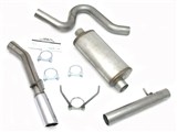 JBA 40-1512 Stainless 3" Cat-Back Exhaust With Rear-Exit Tip for 2004-2005 Dodge Durango 4.7 & 5.7 / JBA 40-1512 Stainless 3" Cat-Back Exhaust