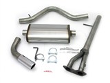 JBA 40-3001 Evol Stainless Steel Cat-Back Exhaust System - Extended Cab - Short Bed / JBA 40-3001 Stainless Cat-Back Exhaust System