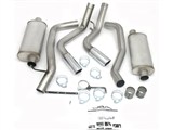 JBA 40-3030 Stainless 3" Cat-Back Dual Side-Exit Exhaust for 2001-2006 GM HD Truck 6.0/8.1 / JBA 40-3030 Stainless Cat-Back Exhaust System