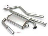 JBA 40-9003 Stainless 3" Catback Exhaust with Single Side-Swept Exit for 2007-2010 Tundra 4.7 & 5.7 / JBA 40-9003 Stainless 3" Tundra Catback Exhaust