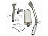 JBA 40-9020 Stainless 2.5" Cat-Back Exhaust with Rear-Exit for 2007-2012 Toyota FJ Cruiser 4.0 / JBA 40-9020 Stainless FJ Cruiser Cat-Back Exhaust