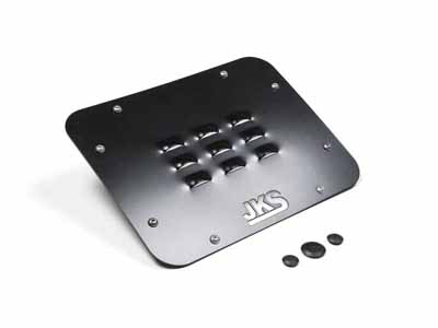JKS Manufacturing JKS8200 Tailgate Vent Cover 2007-2018 Jeep Wrangler JK / JKS Manufacturing JKS8200 Tailgate