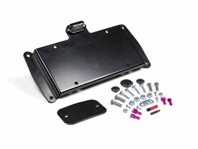 JKS Manufacturing JKS8210 License Plate Relocation Kit w/Light Wrangler JK / JKS Manufacturing JKS8210 License Plate Bracket