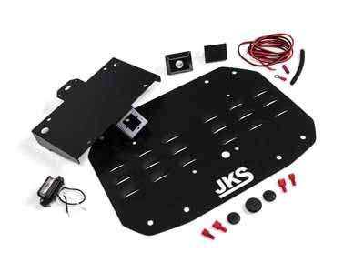 JKS Manufacturing JKS8215 Tailgate Vent Cover with License Plate & Camera Mount Wrangler JL / JKS Manufacturing JKS8215 Tailgate