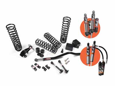 JKS Manufacturing JSPEC102PES 2007-2018 Wrangler JK 4-Dr 4WD 2.5" J-Venture Lift Kit w/Fox 2.5 RRDSC / JKS Manufacturing JSPEC102PES Lift Kit