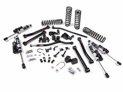 JKS Manufacturing JSPEC113KFR 2007-2018 Wrangler JK 4-Dr 3.5" J-Konnect Lift Kit W/Fox Remote Res / JKS Manufacturing JSPEC113KFR Lift Kit