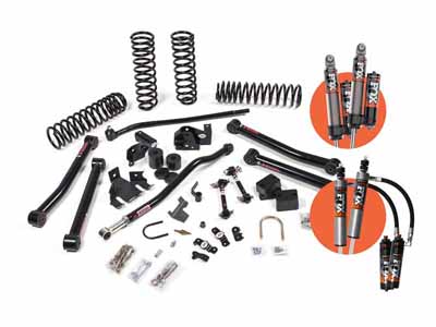 JKS Manufacturing JSPEC113PES 2007-2018 Wrangler JK 4-Dr 4WD 3.5" J-Konnect Lift Kit w/Fox 2.5 RRDSC / JKS Manufacturing JSPEC113PES Lift Kit