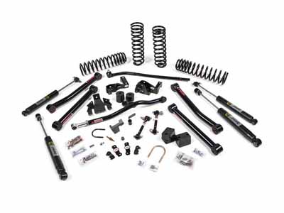 JKS Manufacturing JSPEC114K 2007-2018 Jeep Wrangler JK 2 Door J-Konnect 3.5-Inch Lift Kit w/ Shocks / JKS Manufacturing JSPEC114K Lift Kit