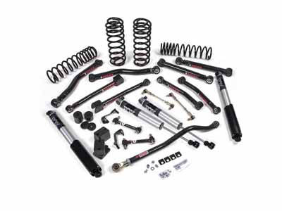JKS Manufacturing JSPEC125PS 2018-2026 Wrangler JL 4-Dr J-Krawl 2.5" Lift Kit w/Fox 2.5 Shocks / JKS Manufacturing JSPEC125PS Lift Kit