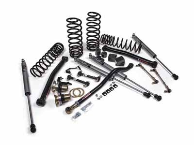 JKS Manufacturing JSPEC130KFA 2018-2026 Wrangler JL 4-Dr J-Lander 3.5" Lift Kit Fox Adventure Shock / JKS Manufacturing JSPEC130KFA Lift Kit