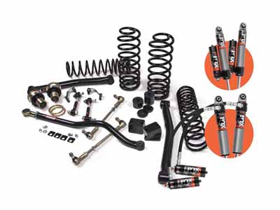 JKS Manufacturing JSPEC130PES 2018-2026 Wrangler JL 4-Dr J-Lander 3.5" Lift Kit w/Fox 2.5 Shocks / JKS Manufacturing JSPEC130PES Lift Kit
