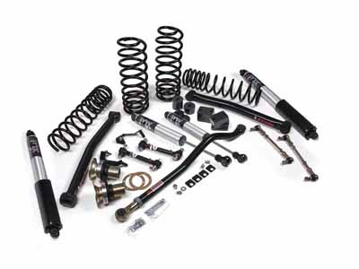 JKS Manufacturing JSPEC130PS 2018-2026 Wrangler JL 4-Dr J-Lander 3.5" Lift Kit w/Fox 2.5 Shocks / JKS Manufacturing JSPEC130PS Lift Kit